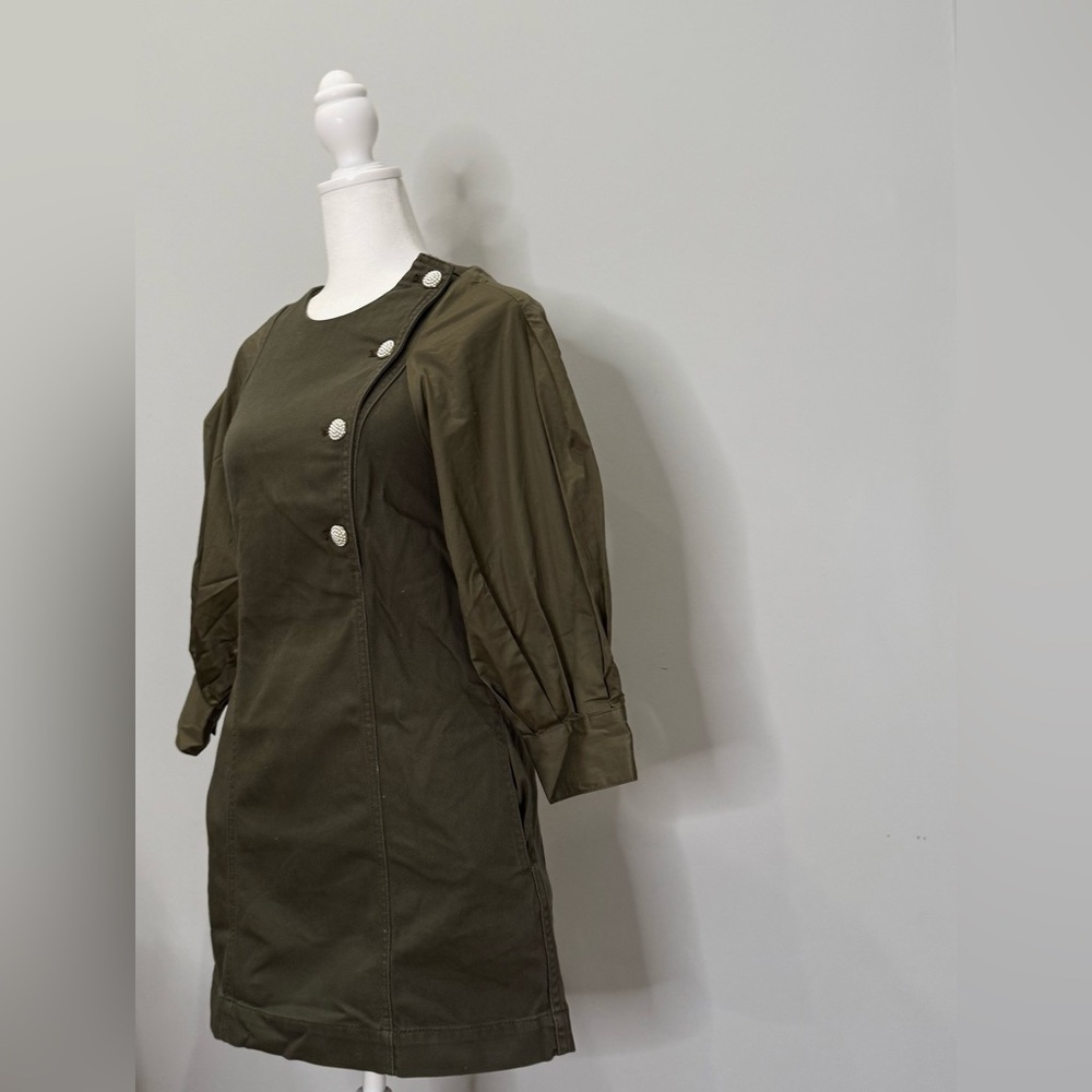 Something Navy - The Arielle Dress - Olive